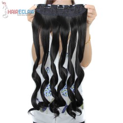  Extensions cheveux longs bouclés à clips