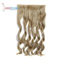  Extensions cheveux longs bouclés à clips (blonds)